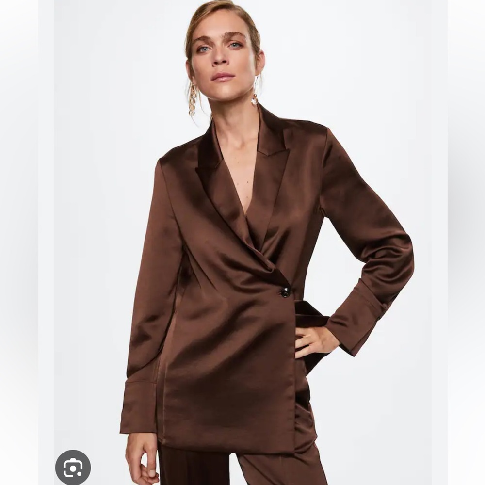 Mango double breasted blazer